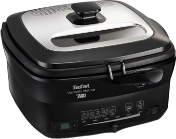 TEFAL FR491870 Versalio 7 az 1-ben multifunkciós olajsütő, fekete