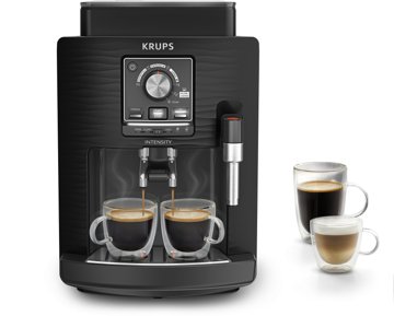 KRUPS EA5008E0 automata eszpresszógép 4 feketekávé-itallal