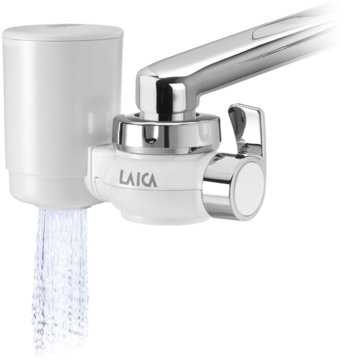 LAICA R10 csapra szerelhető HYDROSMART vízszűrő, 900 l, fehér