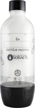 SODACO 579069 fekete szénsavasító flakon, 1 literes