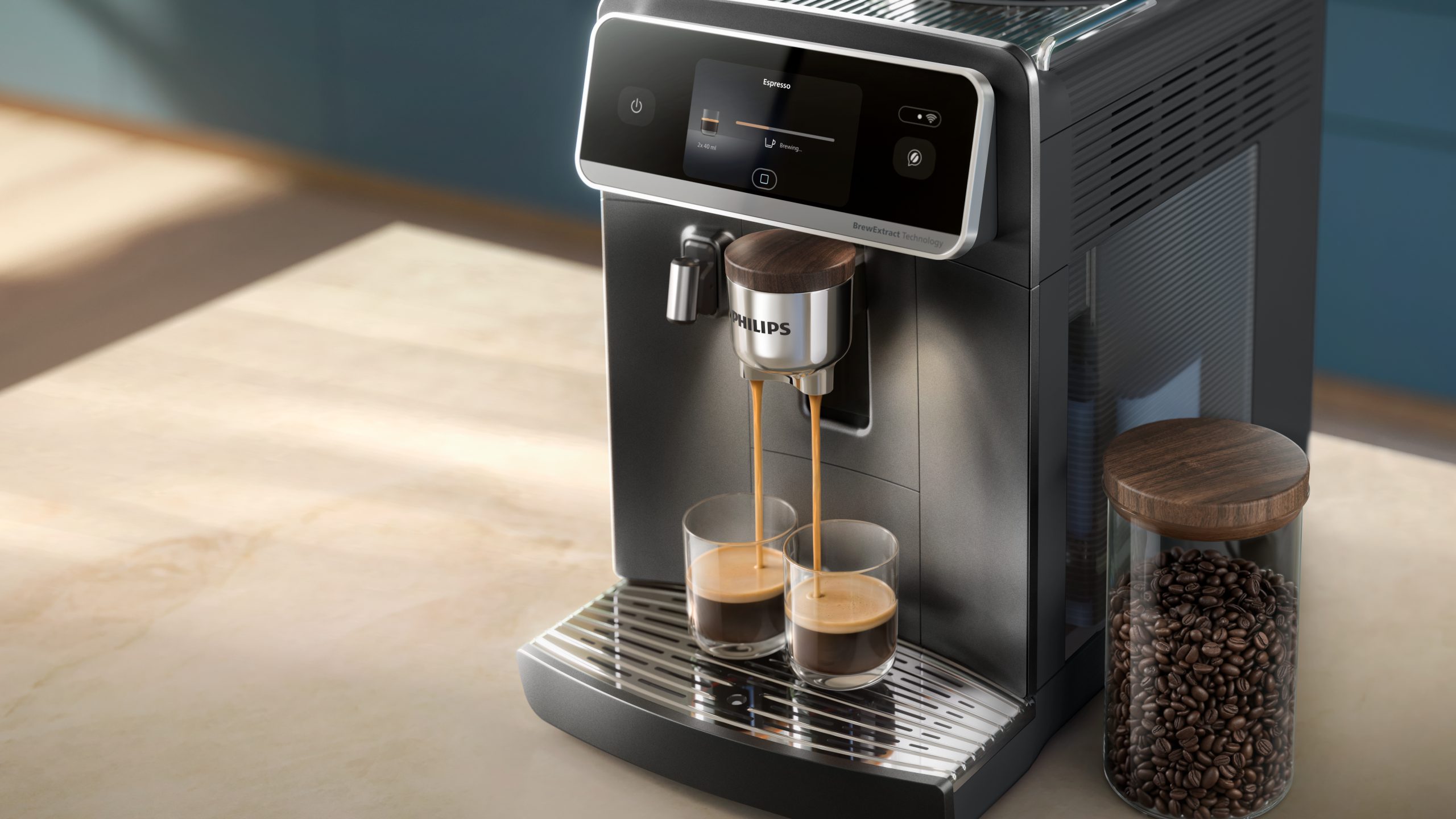 PHILIPS LatteGo Pro 8000 Series EP8757/12 automata kávéfőző érintőkijelzővel – 3. kép