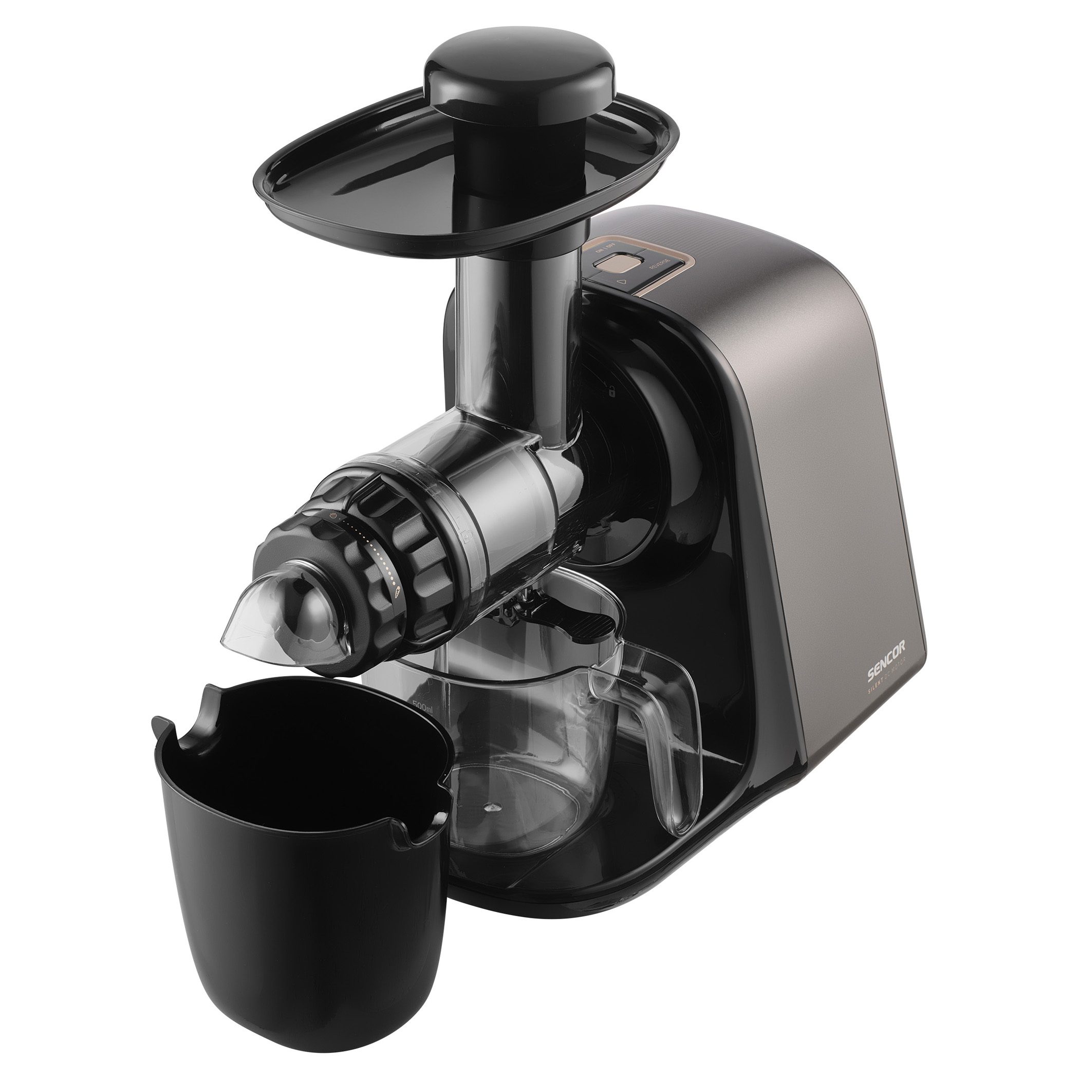 SENCOR SSJ 0900BK lassú csigás gyümölcsprés – 3. kép