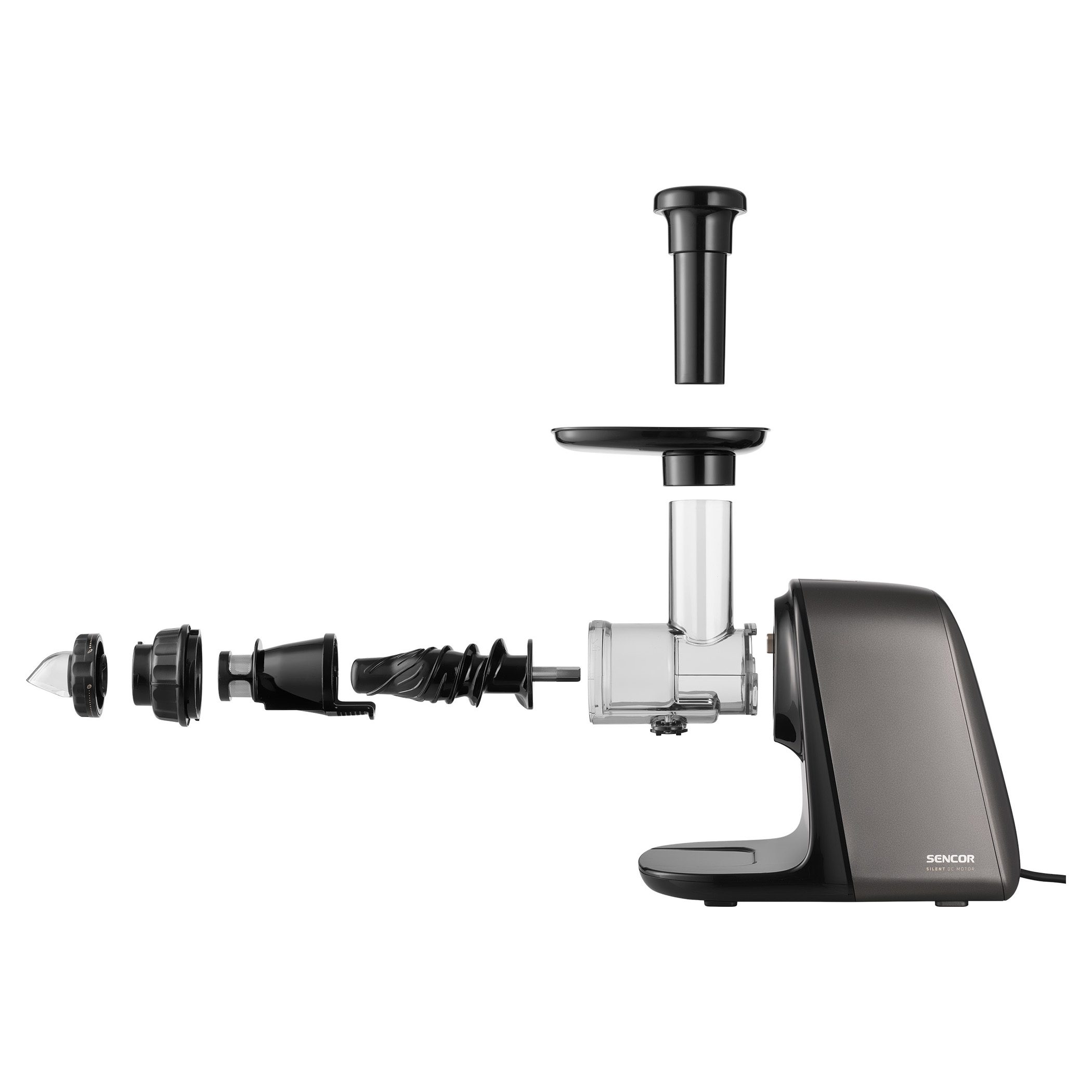 SENCOR SSJ 0900BK lassú csigás gyümölcsprés – 4. kép