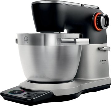 BOSCH MUMS8ZS22 Serie 8 konyhai robotgép beépített mérleggel, fekete–inox