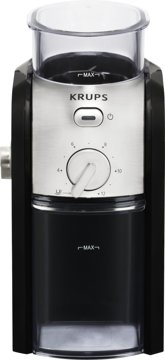 KRUPS GVX242 malomköves kávédaráló 17 őrlési fokozattal, fekete