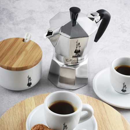 BIALETTI 1162 Moka Express 3 adagos alumínium kotyogós kávéfőző – 3. kép