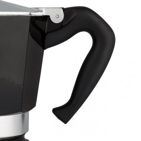 BIALETTI 0004952 Moka Express fekete alumínium kotyogós kávéfőző, 3 adagos – 2. kép