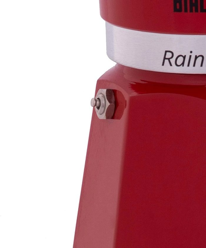 BIALETTI 0004963 Rainbow piros alumínium kotyogós kávéfőző, 6 adagos – 4. kép