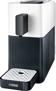 CREMESSO Easy kapszulás kávéfőző aromafokozással, fekete-fehér