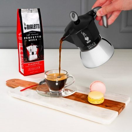 BIALETTI Moka Induction 4 adagos fekete kotyogós kávéfőző – 3. kép