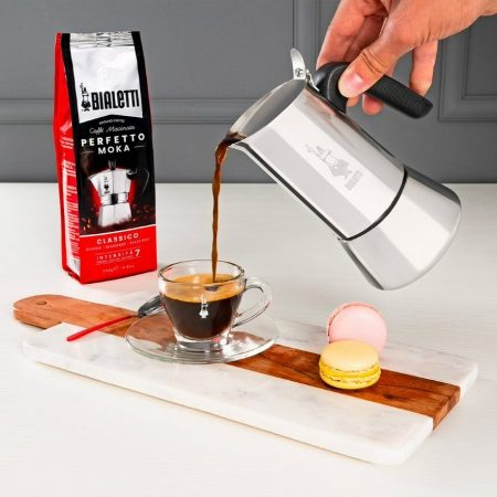 BIALETTI Venus 4 adagos rozsdamentes acél kotyogós kávéfőző – 5. kép