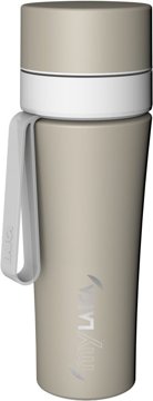 LAICA BR70C00 matt bézs rozsdamentes vízszűrő kulacs FAST DISK rendszerrel, 0,55 l