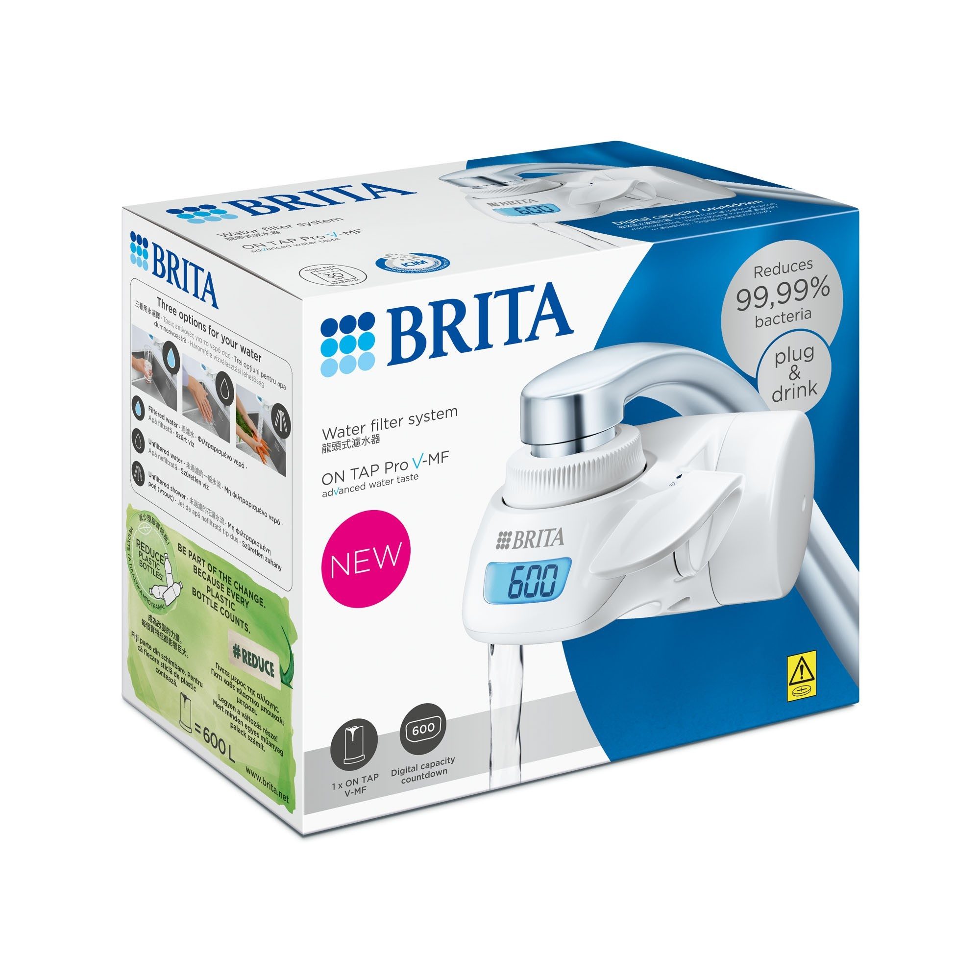 BRITA BR1052077 ON TAP Pro V-MF csapra szerelhető vízszűrő rendszer – 3. kép