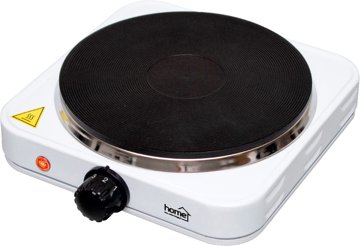 HOME HG R 01WH hordozható elektromos főzőlap, 1500 W, fehér