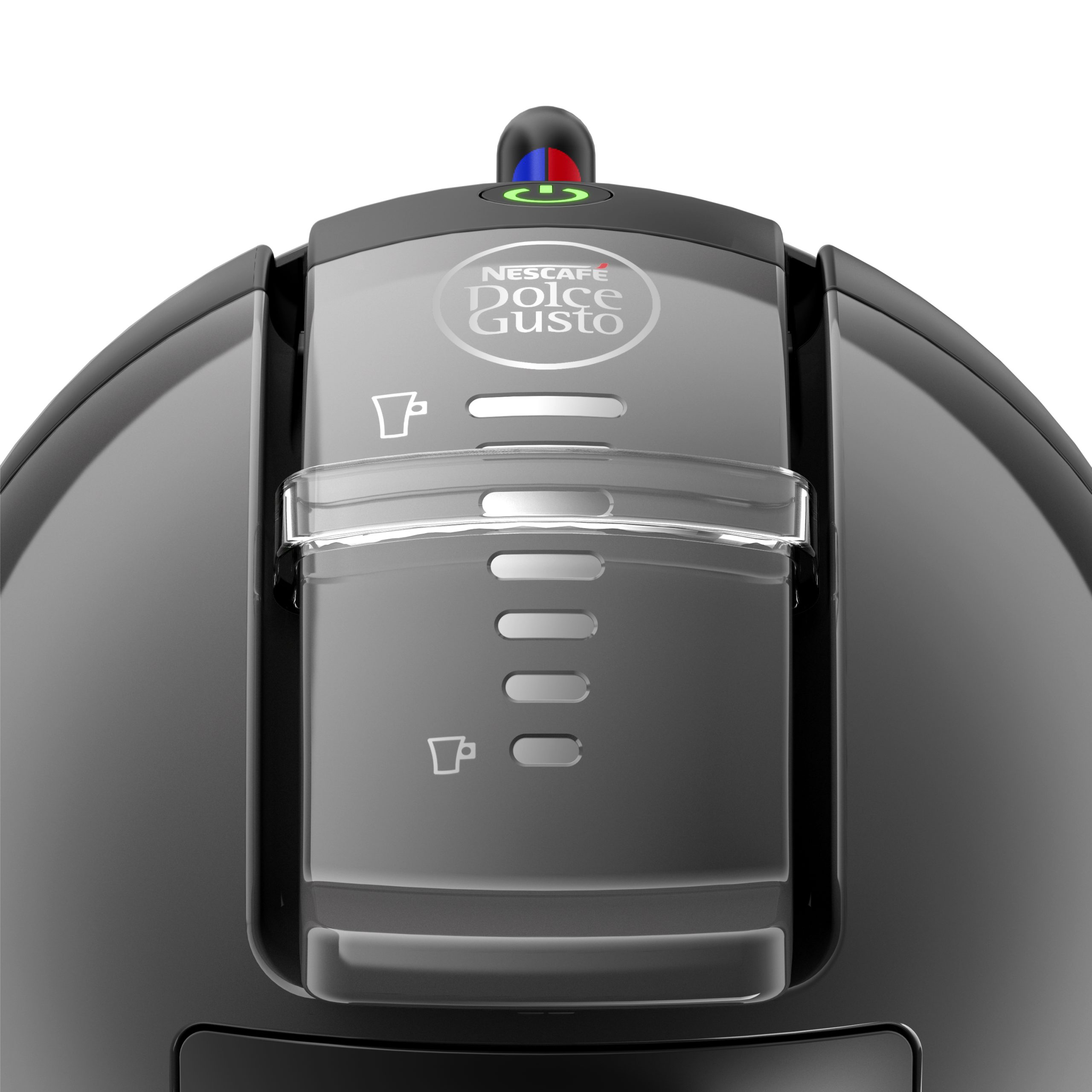 KRUPS KP123810 Dolce Gusto Mini Me kapszulás kávéfőző fekete-szürke kivitelben – 3. kép