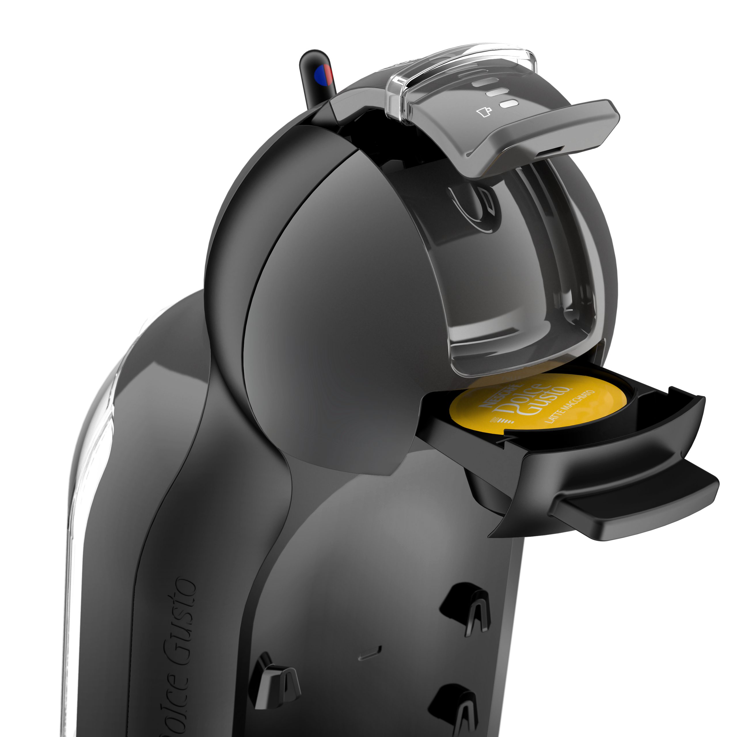 KRUPS KP123810 Dolce Gusto Mini Me kapszulás kávéfőző fekete-szürke kivitelben – 4. kép
