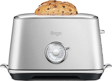 SAGE BTA735BSS kétrekeszes inox kenyérpirító, 2400 W