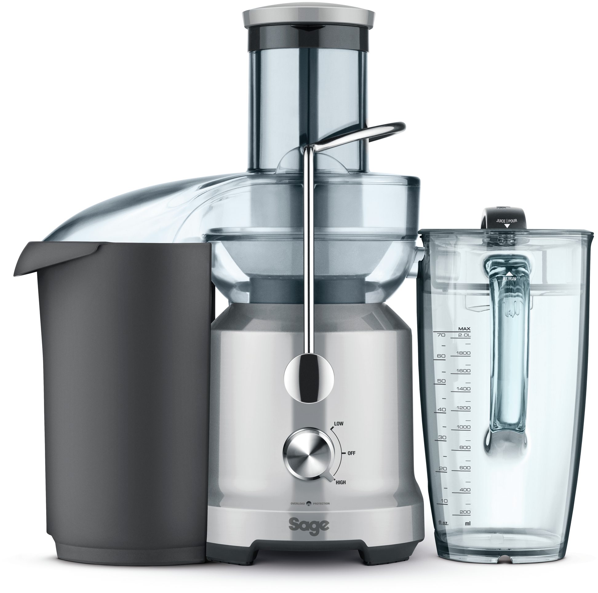 SAGE SJE430SIL2CEU1 gyümölcsfacsaró Cold Spin technológiával – 2. kép