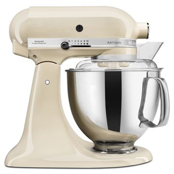 KITCHEN AID KA 5KSM175EAC Artisan krémszínű konyhai robotgép, 4,8 l, 300 W