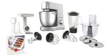 TEFAL QB813D38 Masterchef Grande 1500 W-os konyhai robotgép, 6,7 l, inox