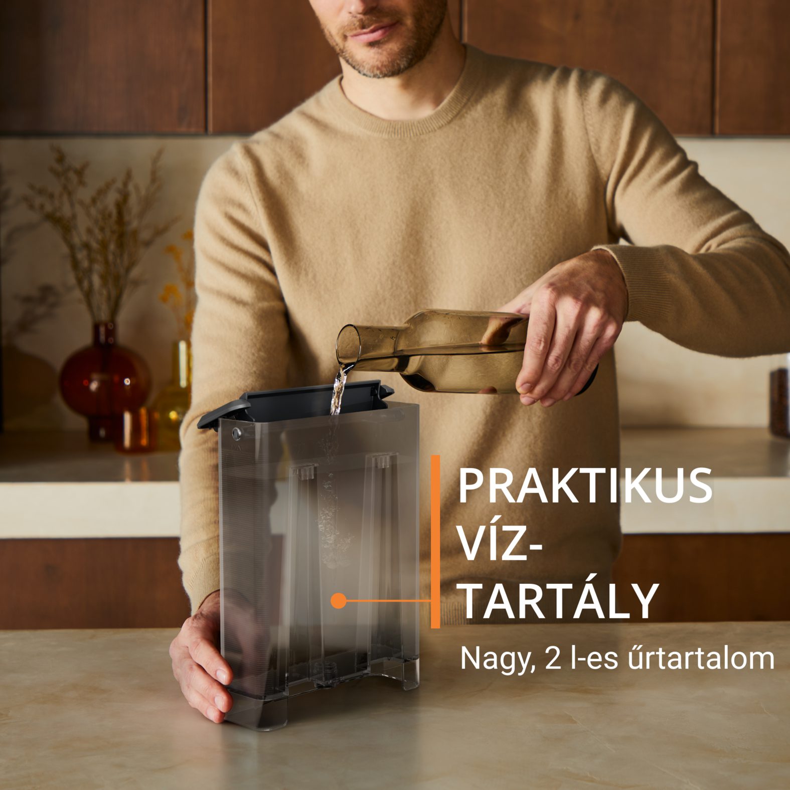 KRUPS XP381810 Authentic manuális eszpresszó kávéfőző gőzfúvókával – 11. kép