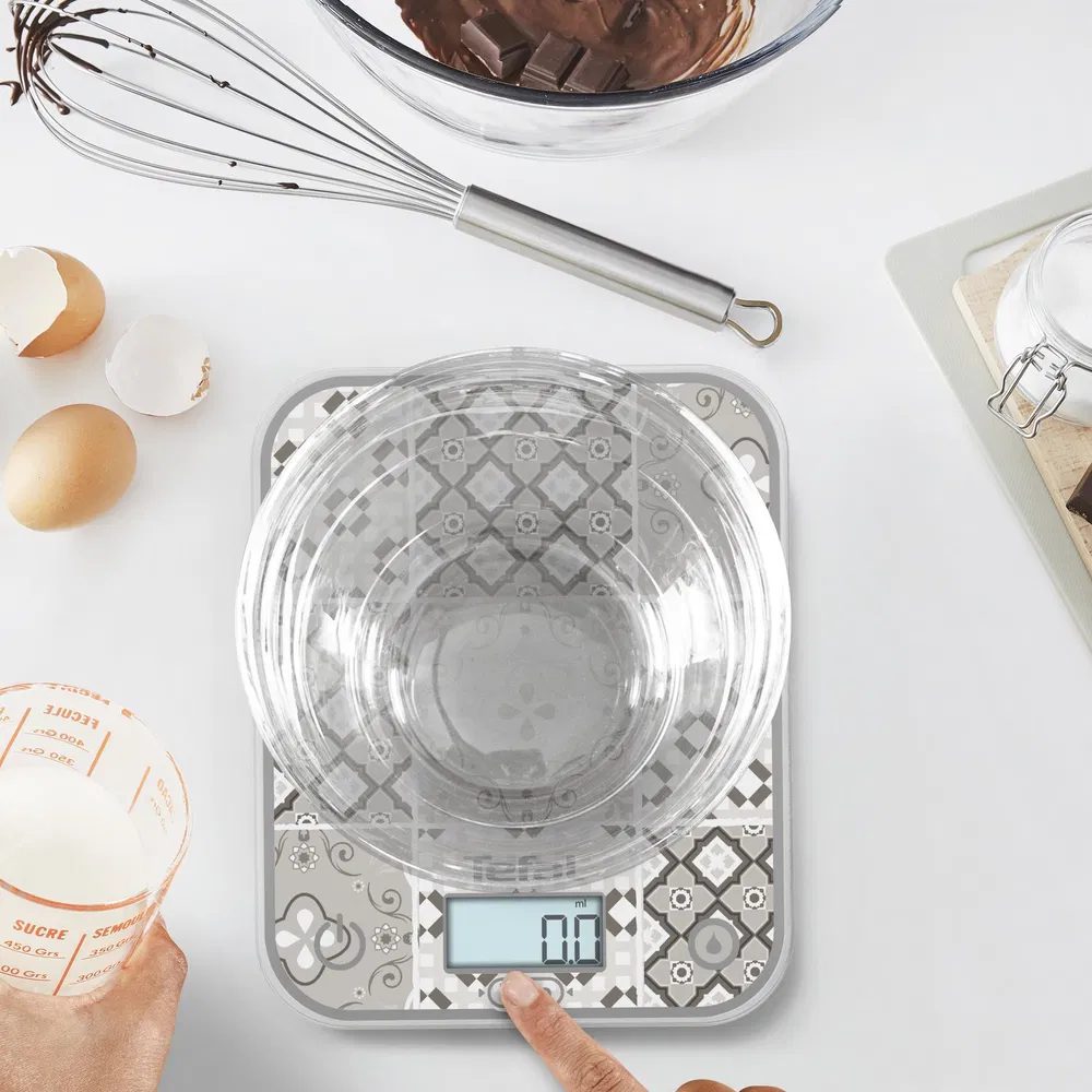 TEFAL BC50D6V0 Optiss mintás digitális konyhai mérleg – 4. kép