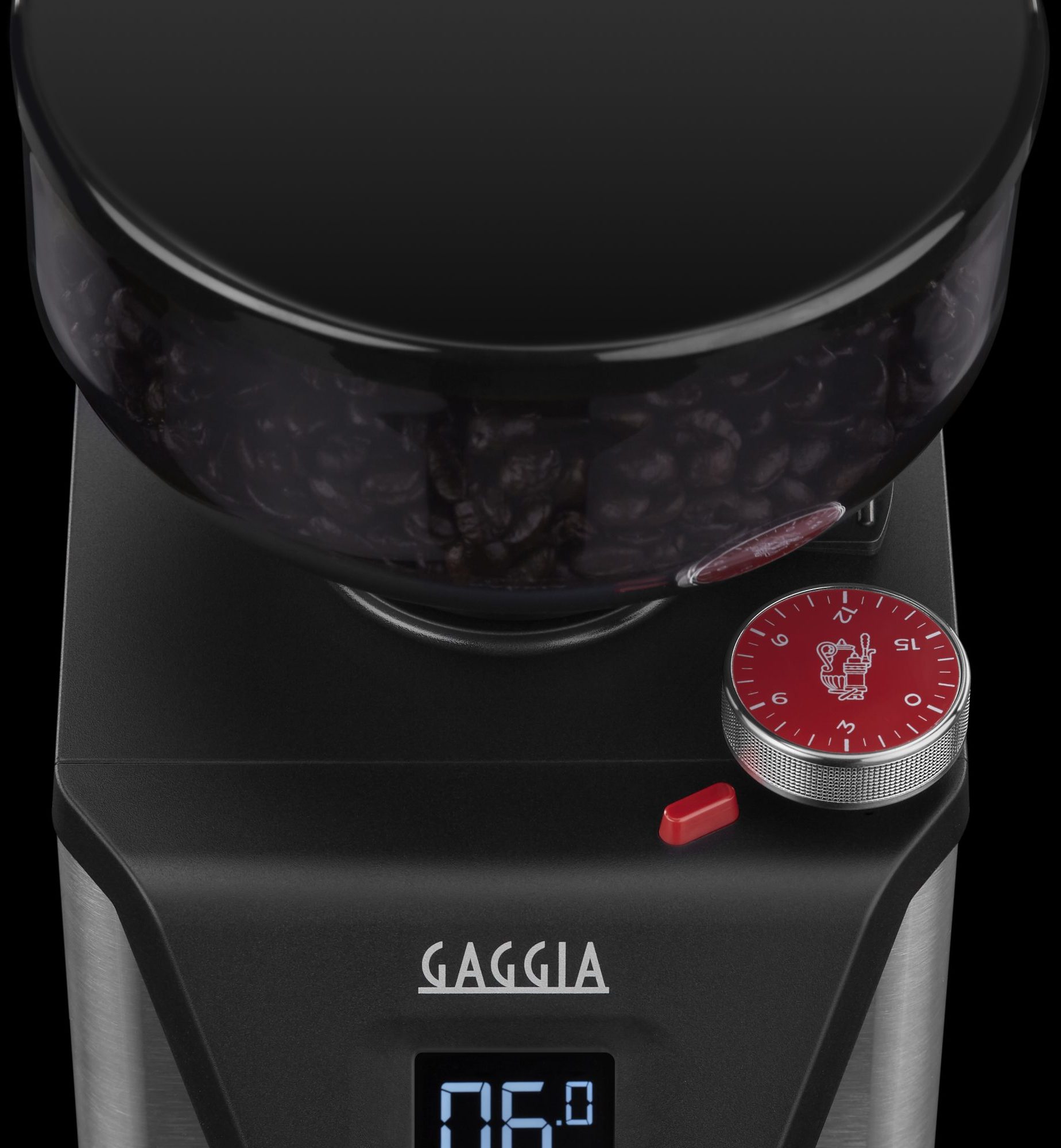 GAGGIA MDF 55 precíziós kávéőrlő digitális kijelzővel – 2. kép