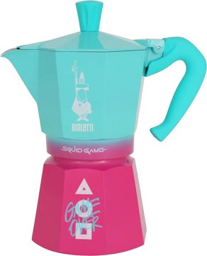 BIALETTI Moka Express Squid Game 6 adagos kotyogós kávéfőző