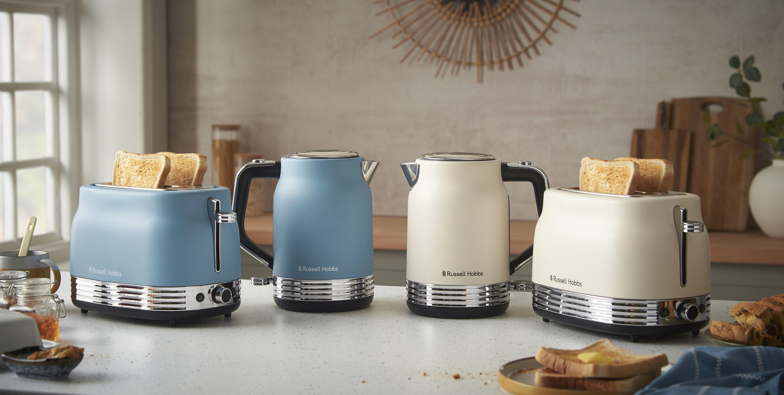 RUSSELL HOBBS 28641-70/RH Hanley Blue 1,7 literes vízforraló – 6. kép