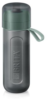 BRITA Active 0,6 literes vízszűrős kulacs 2 MicroDisc szűrőkoronggal, sötétzöld