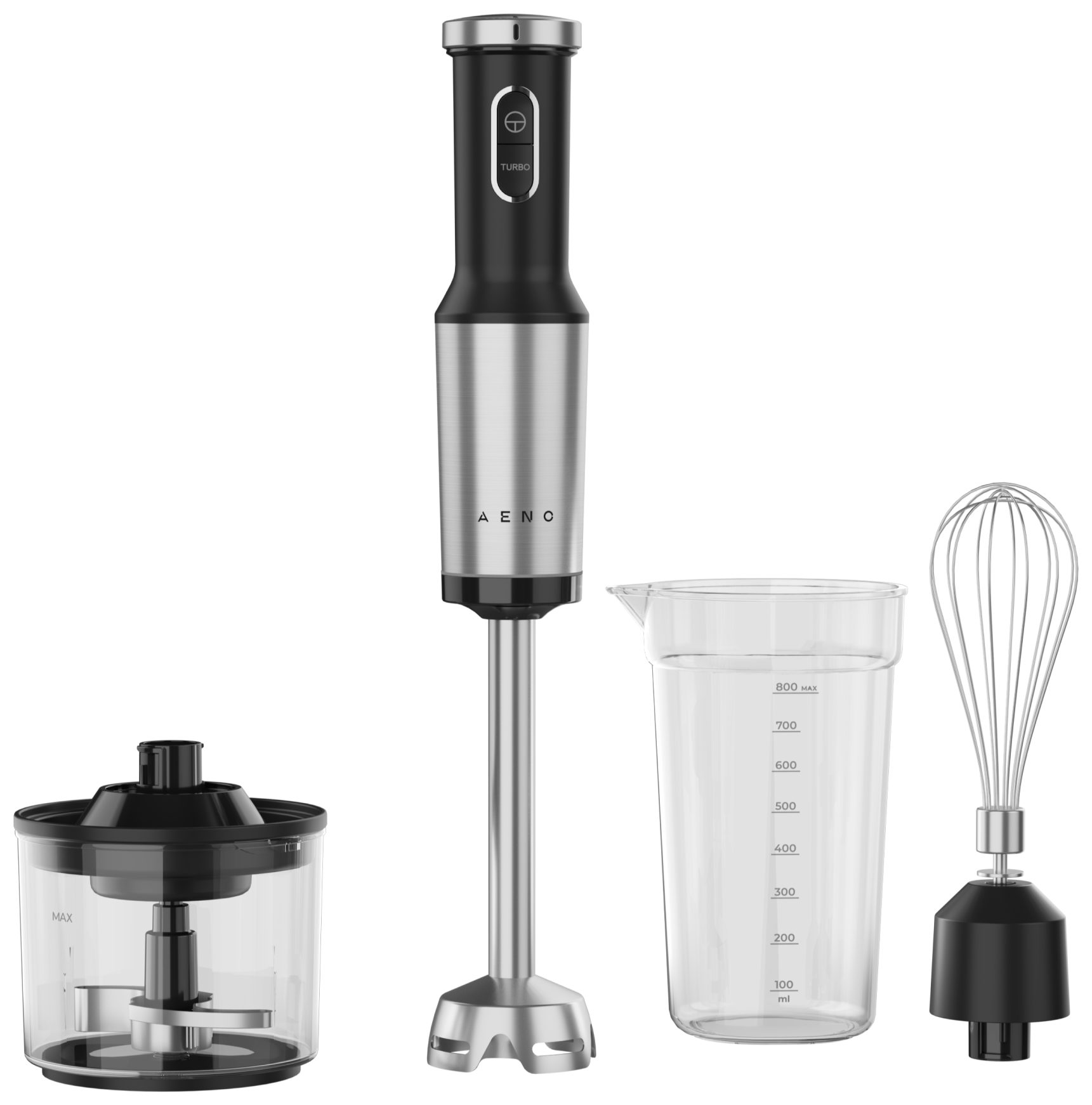 AENO AHB0004B botmixer 1200 W teljesítménnyel és tartozékokkal