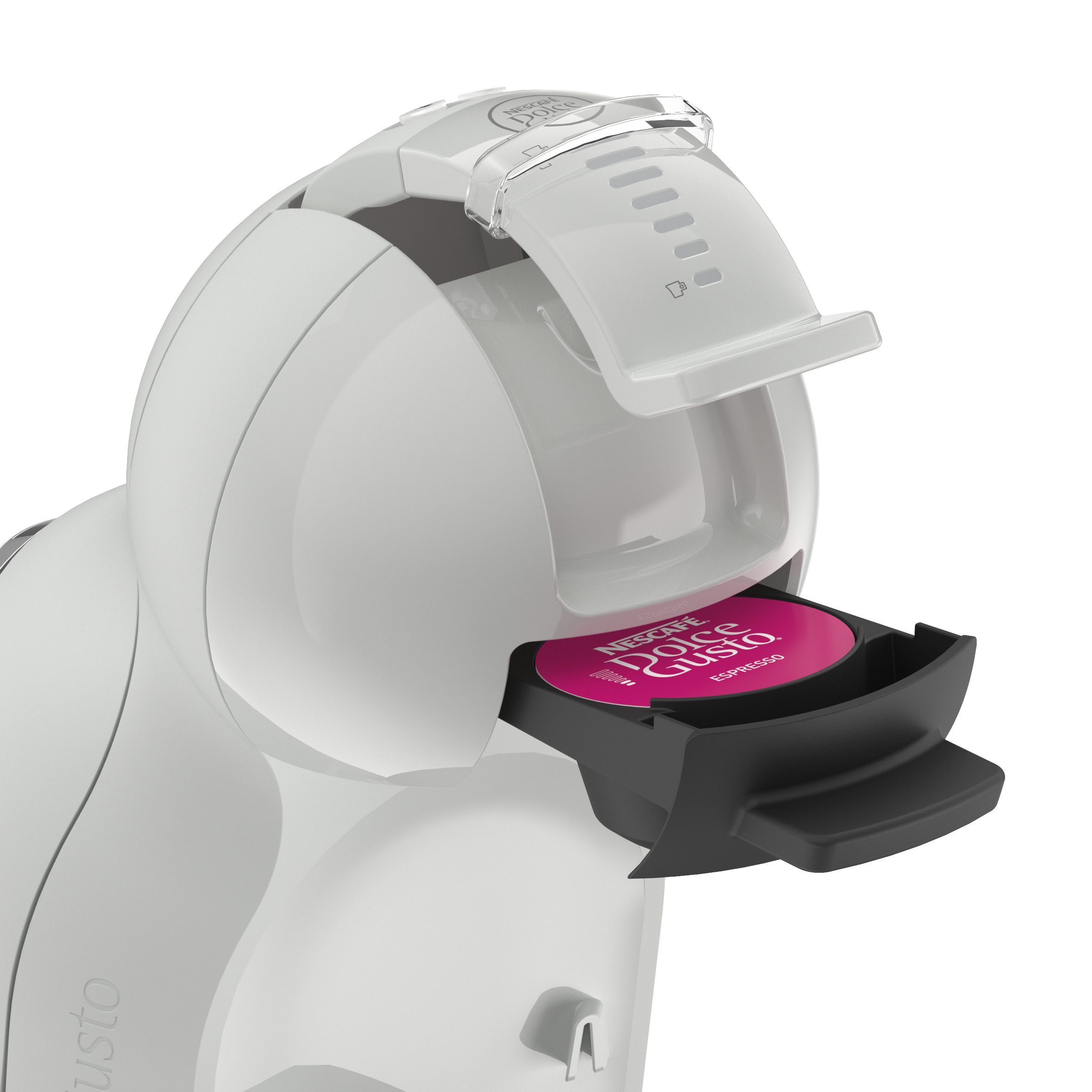 KRUPS KP143GF0 Mini Me 2 kapszulás kávéfőző, Arctic Grey – 4. kép