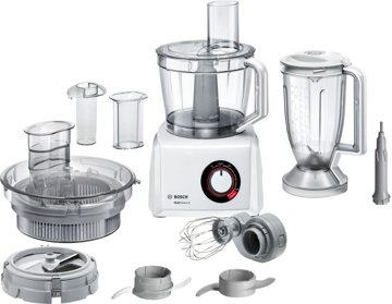 BOSCH MC812W872 multifunkciós konyhai robotgép, 1250 W, 3,9 l, fehér