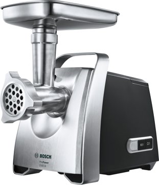 BOSCH MFW68660 húsdaráló 2200 W, kolbász- és kebbefeltéttel, szeletelővel és passzírozóval