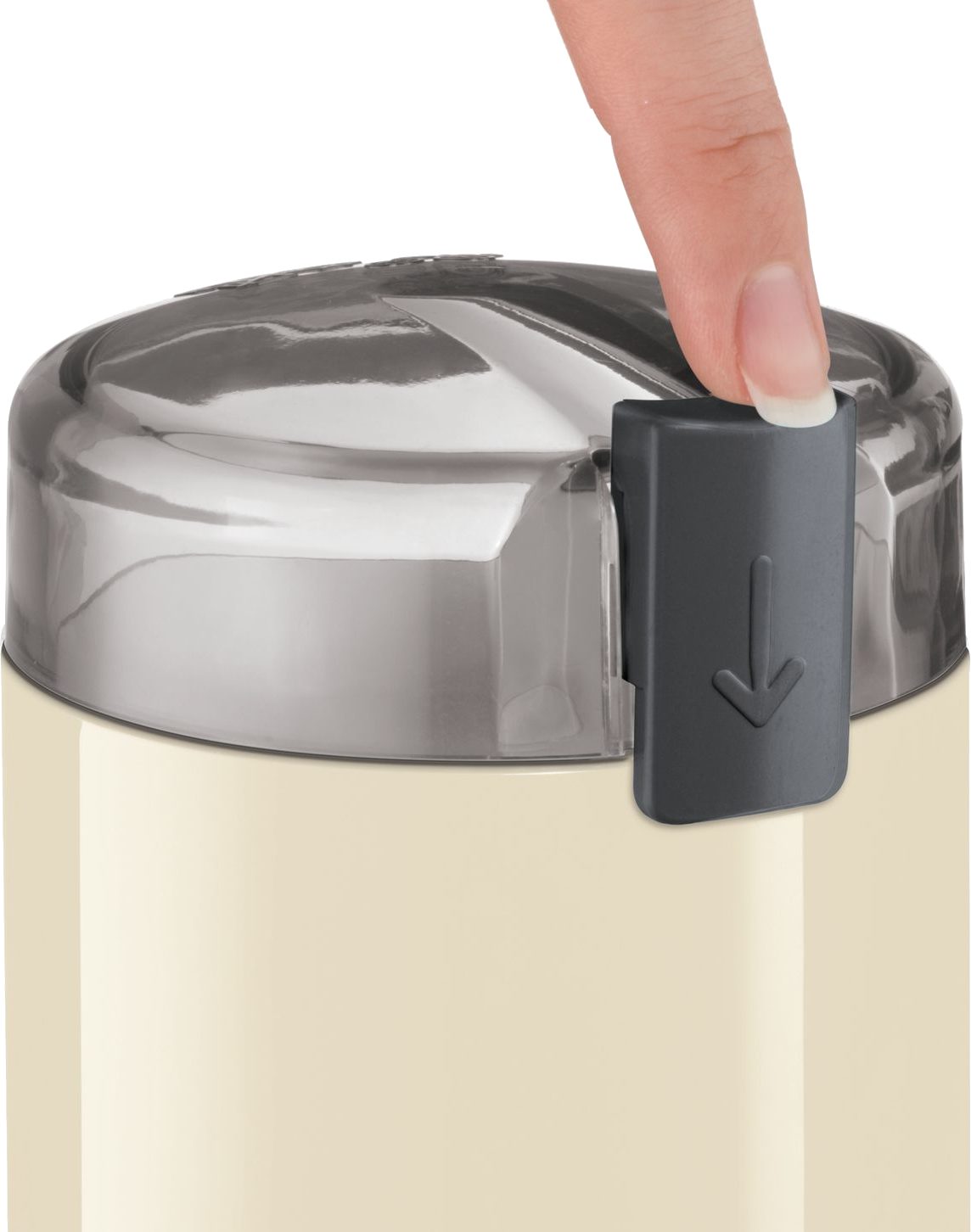 BOSCH TSM6A017C krém színű kávédaráló nemesacél késsel – 3. kép