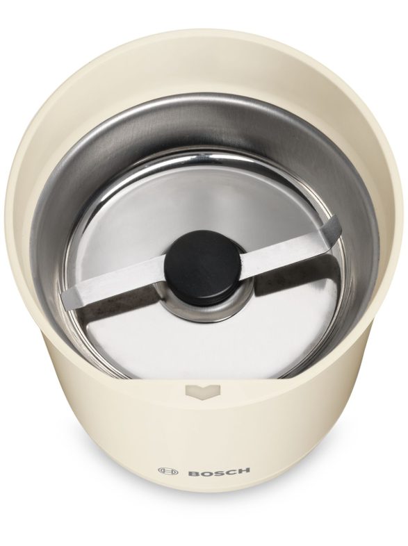 BOSCH TSM6A017C krém színű kávédaráló nemesacél késsel – 5. kép