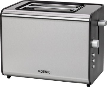 KOENIC KTO120 kétrekeszes rozsdamentes acél kenyérpirító