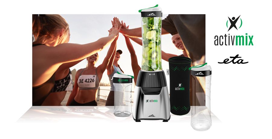 ETA 1103 Activmix Team inox sport turmixgép 3 Tritan kulaccsal – 5. kép
