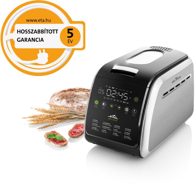 ETA 714990030 Delicca automata kenyérsütő 12 programmal, 850 W – 2. kép
