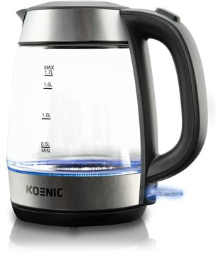 KOENIC KWK 2220 1,7 literes üveg vízforraló