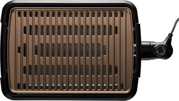 GEORGE FOREMAN 25850-56 nagyméretű füstcsökkentő BBQ grillsütő levehető sütőlappal