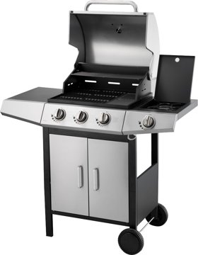 FIELDMANN FZG 3010 gázgrill három égővel és oldalégővel