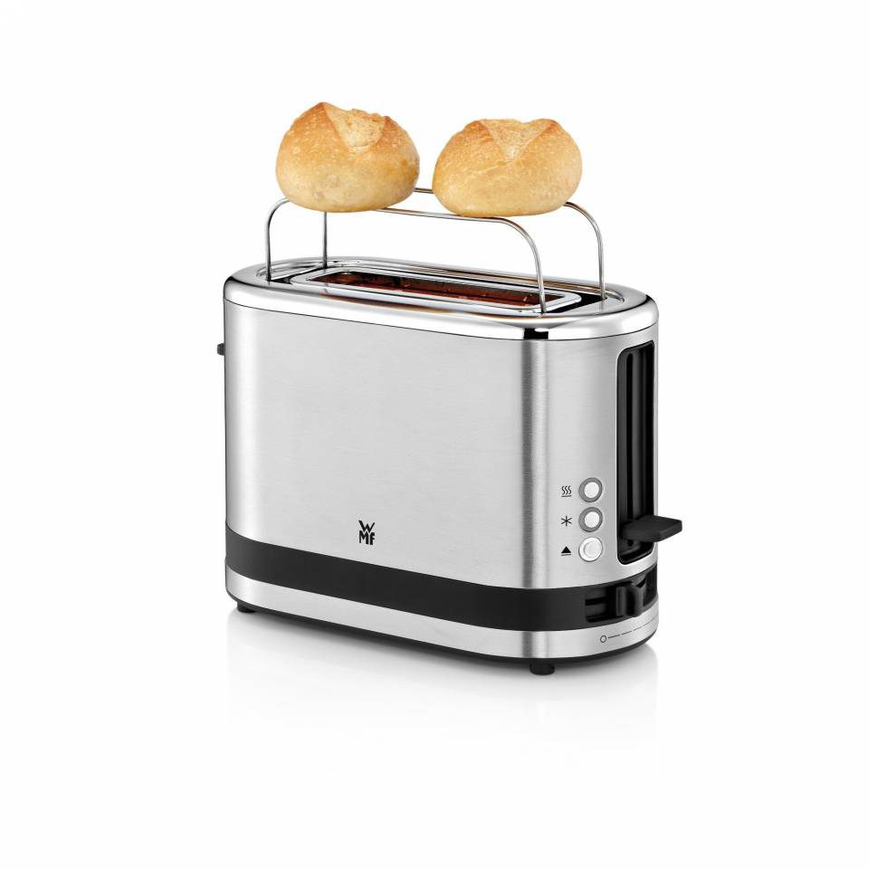 WMF KITCHENminis® egyszeletes kenyérpirító beépített zsemletartóval – 3. kép