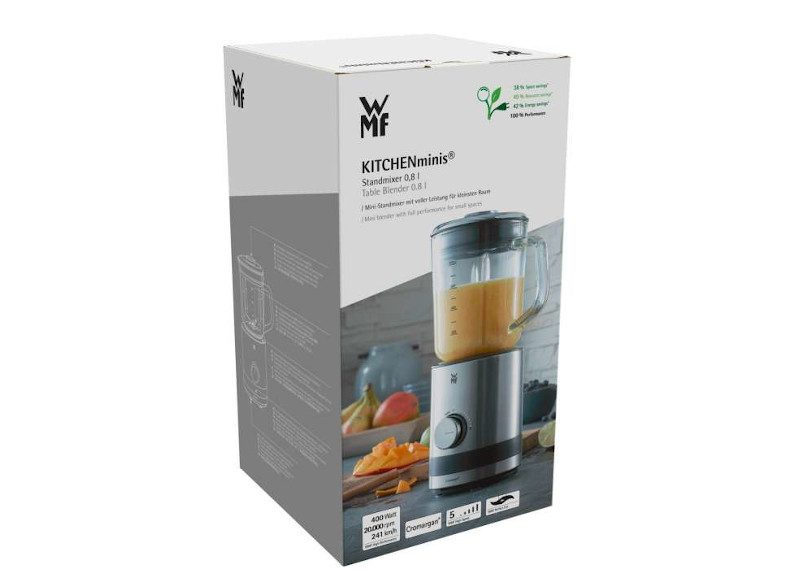 WMF KITCHENminis® 0,8 literes üveg turmixgép 400 W teljesítménnyel – 7. kép