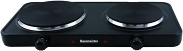 HAUSMEISTER HM 6134 fekete dupla elektromos főzőlap