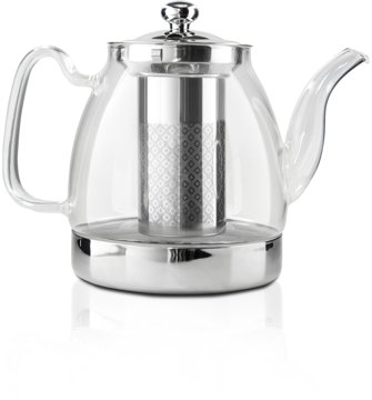 ZOKURA Z1008 hőálló üveg teafőző kivehető szűrővel, 1,5 l