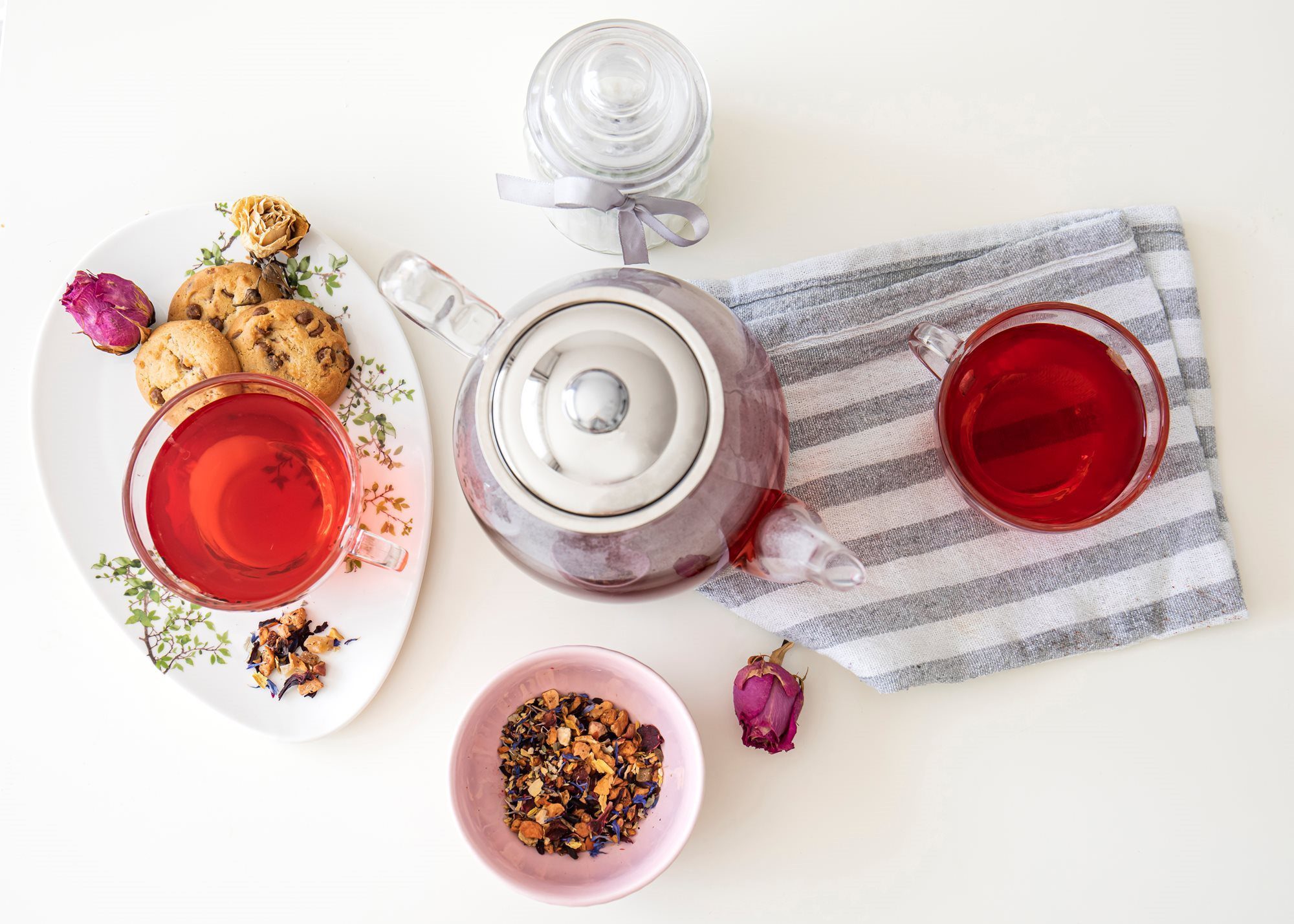 ZOKURA Z1008 hőálló üveg teafőző kivehető szűrővel, 1,5 l – 3. kép