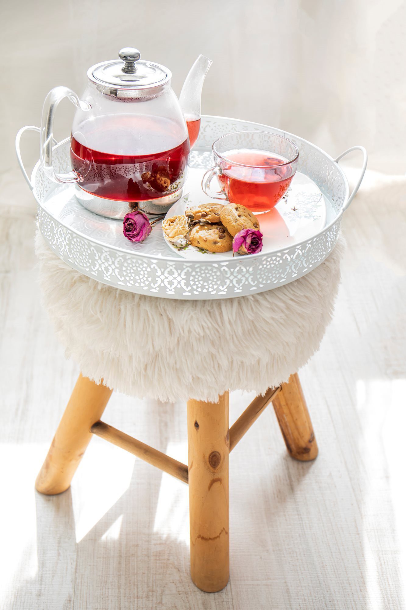 ZOKURA Z1008 hőálló üveg teafőző kivehető szűrővel, 1,5 l – 5. kép