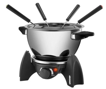 UNOLD U48615 elektromos fondue készlet kétféle edénnyel