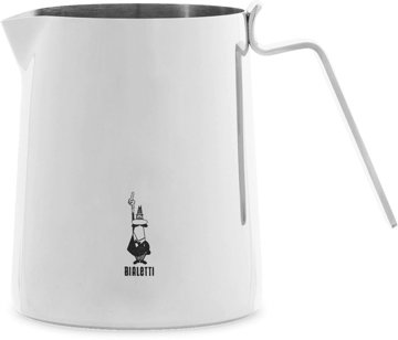 BIALETTI 1807 rozsdamentes acél tejhabosító edény, 0,5 l